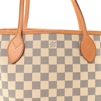 Louis Vuitton Damier Azur Neverfull PM 7 of 9