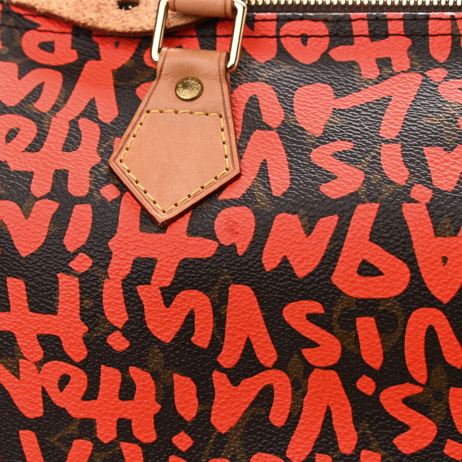 Louis Vuitton Monogram Graffiti Speedy 30 Orange 11 of 11