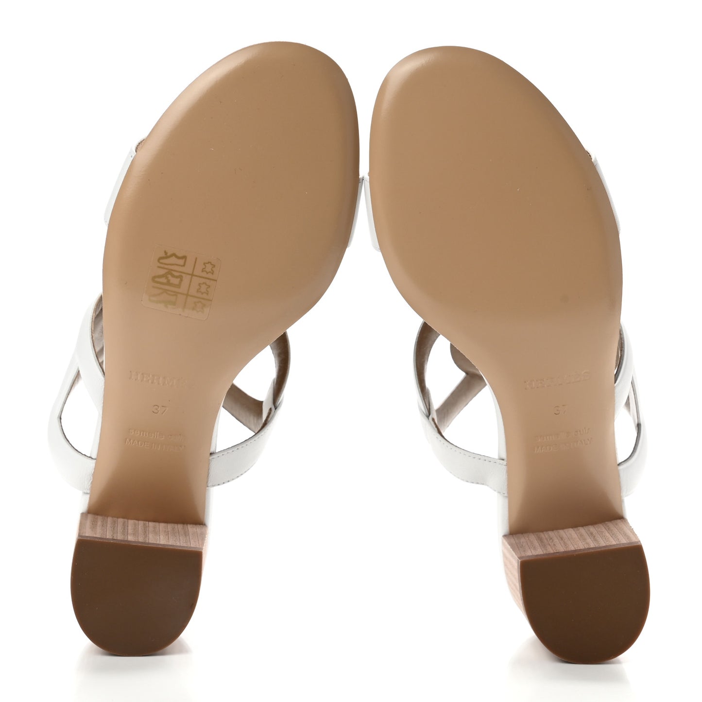 Nappa Bikini Sandals 37 White