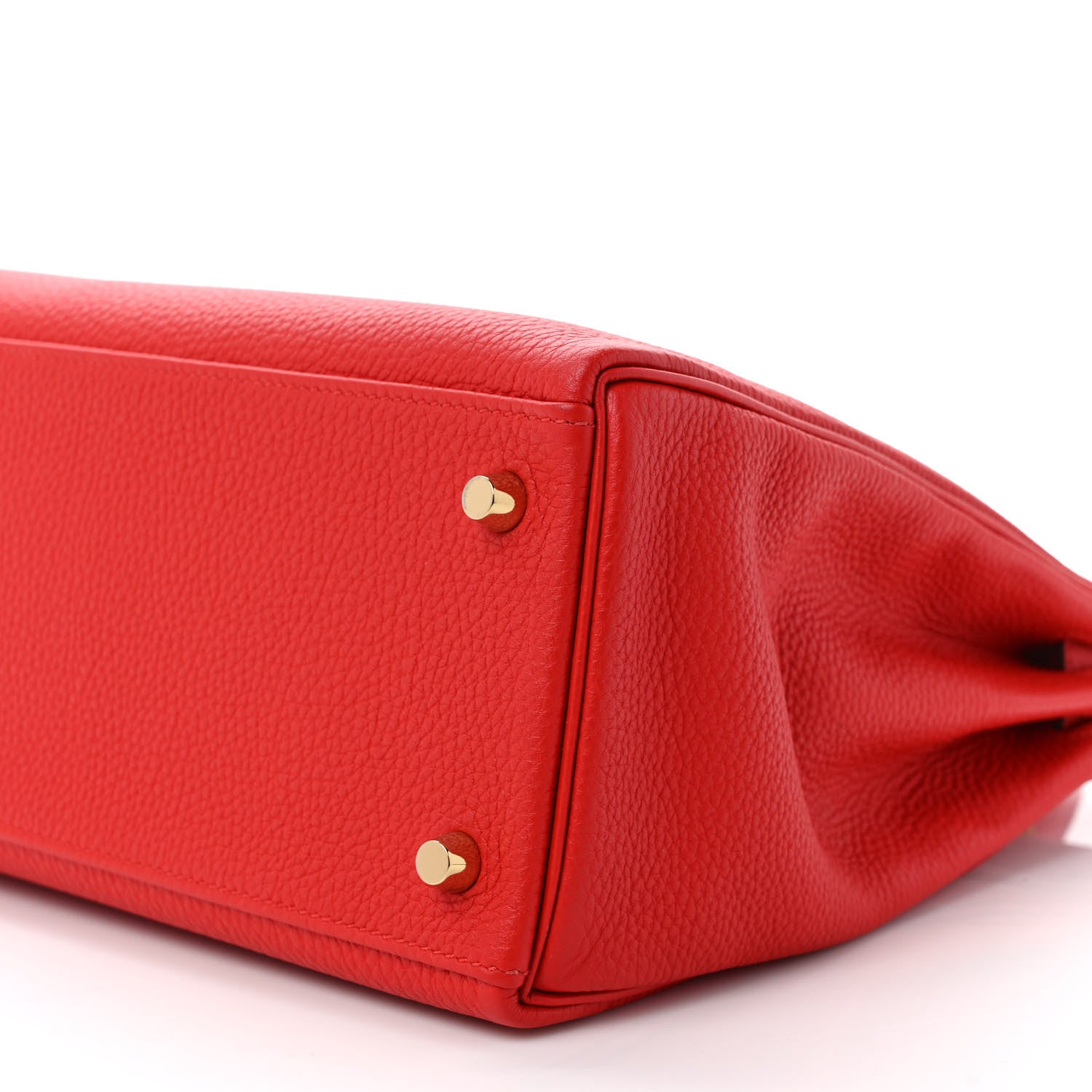 Hermes Togo Kelly Retourne 32 Rouge De Coeur 8 of 8