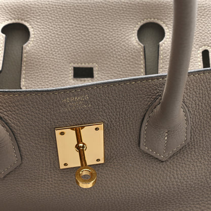 Hermes Togo BIRKIN 30 Gris Tourterelle 6 of 10