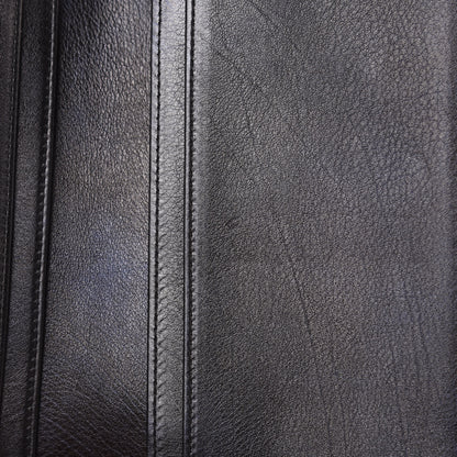 Chanel Calfskin Quilted Boy Yen Wallet Black 10 of 11