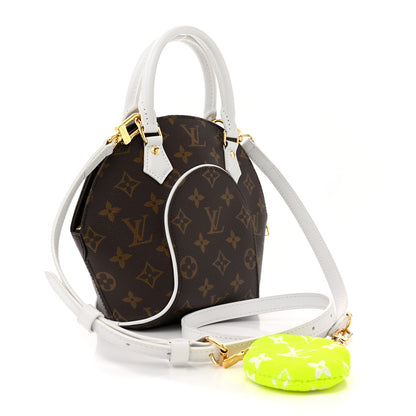 Louis Vuitton Monogram LV Match Ellipse BB White 3 of 9