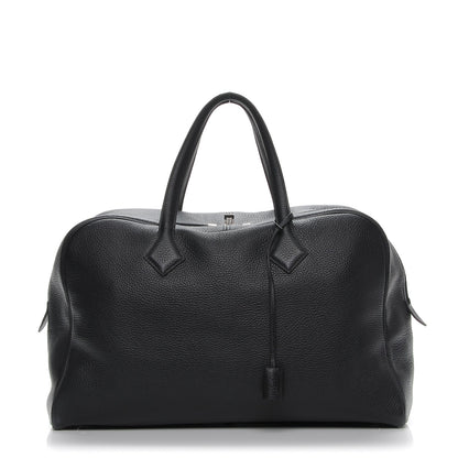 Hermes Togo Victoria II 43 Travel Indigo 1 of 9