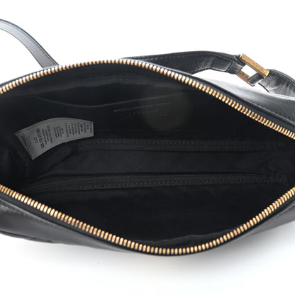 Versace Nappa Barocco Quilted Vanitas Medea Belt Bag Black 5 of 9