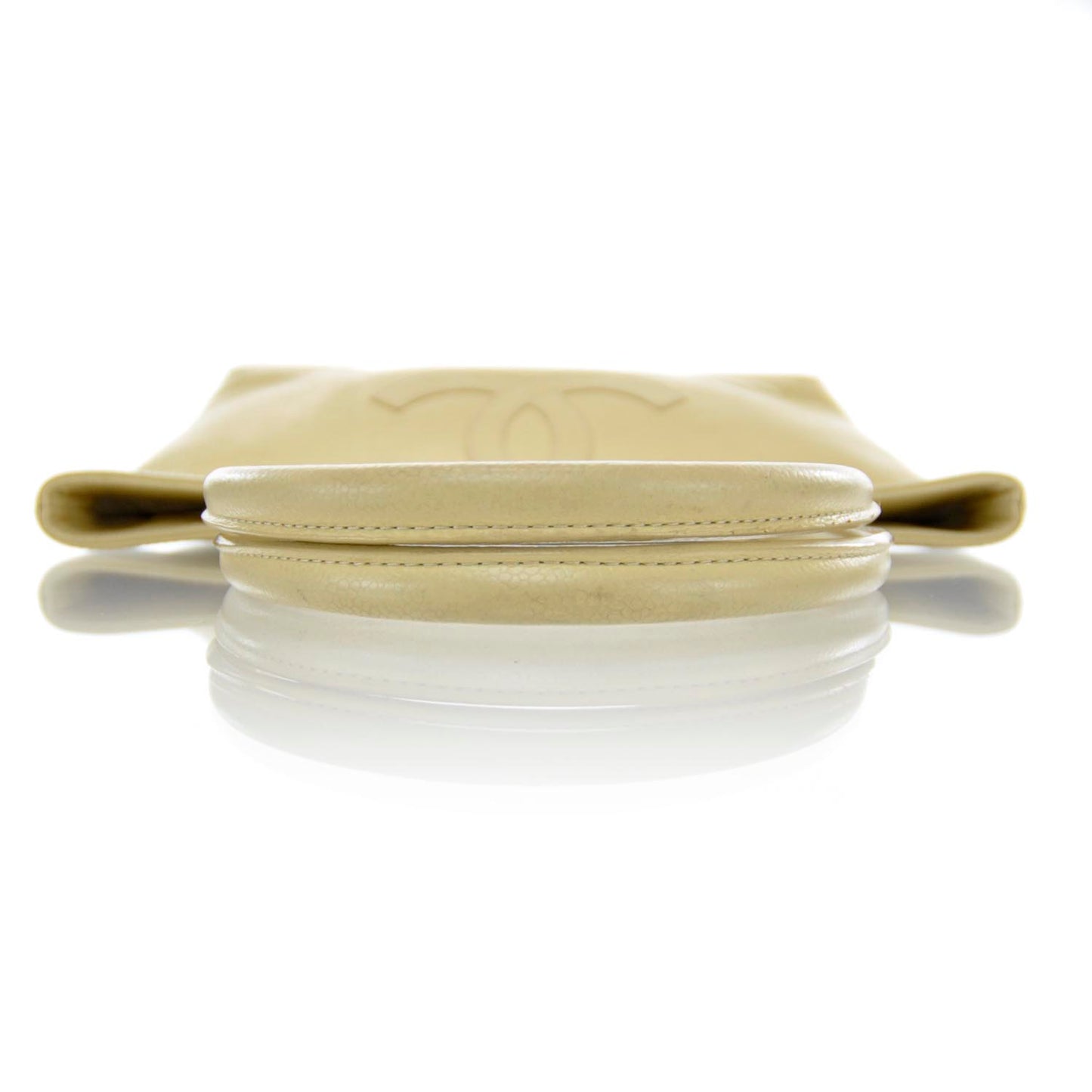Caviar Shoulder Bag Beige