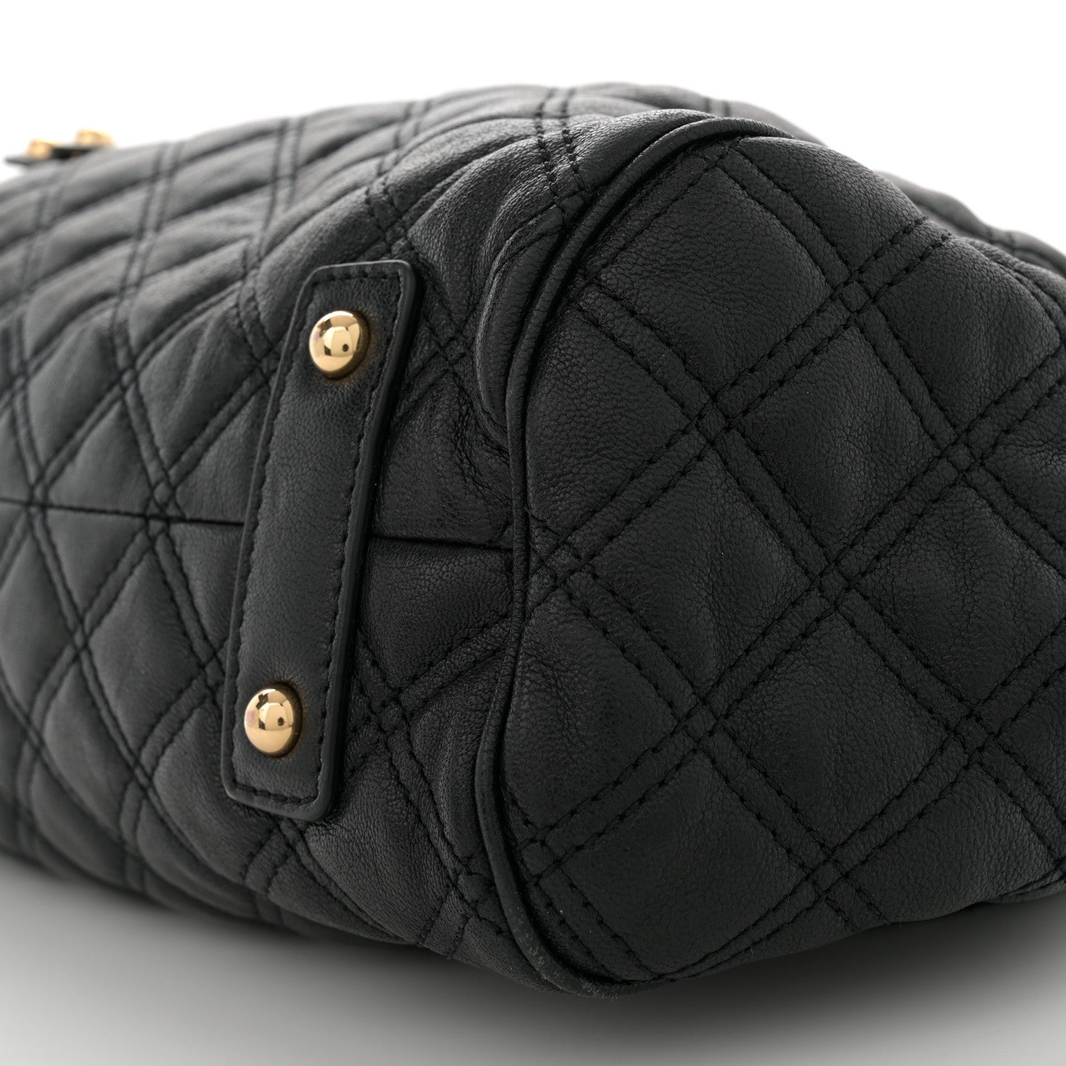 Marc Jacobs Calfskin Quilted Stam Black 10 of 13