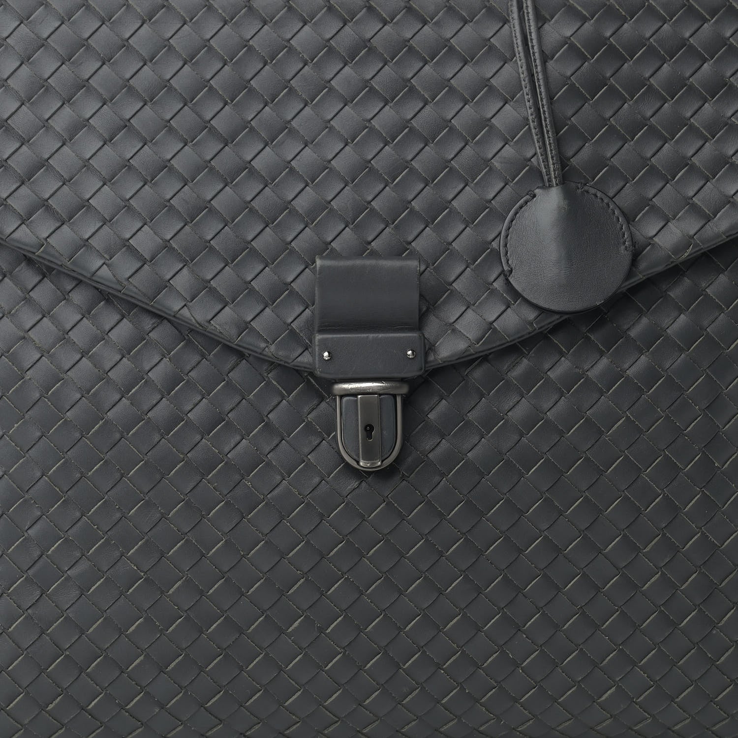 Bottega Veneta Nappa Intrecciato VN Briefcase Grey 8 of 19