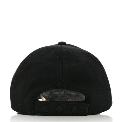 Burberry Cotton Twil TB Monogram Baseball Hat M Black 6 of 10