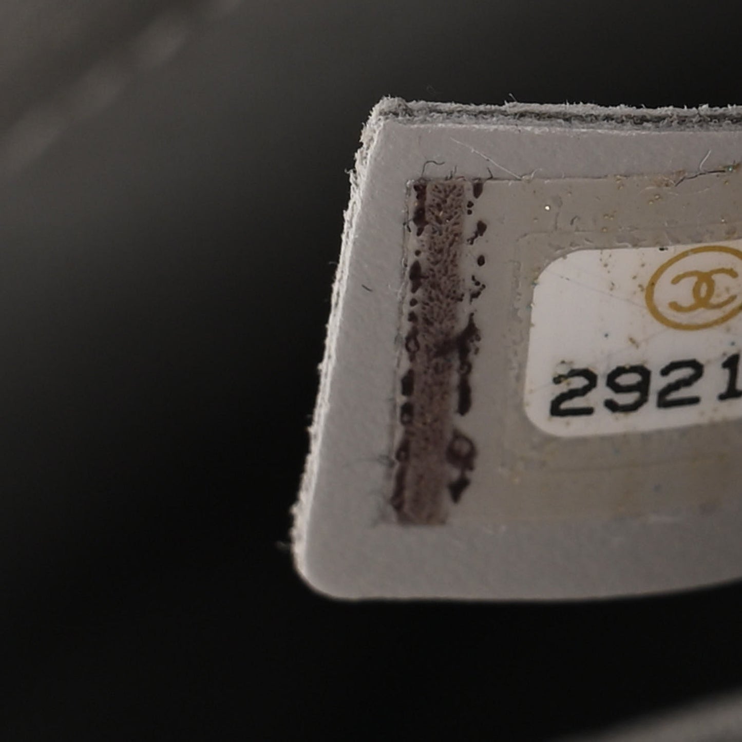 Calfskin Quilted Top Handle Flap Light Grey