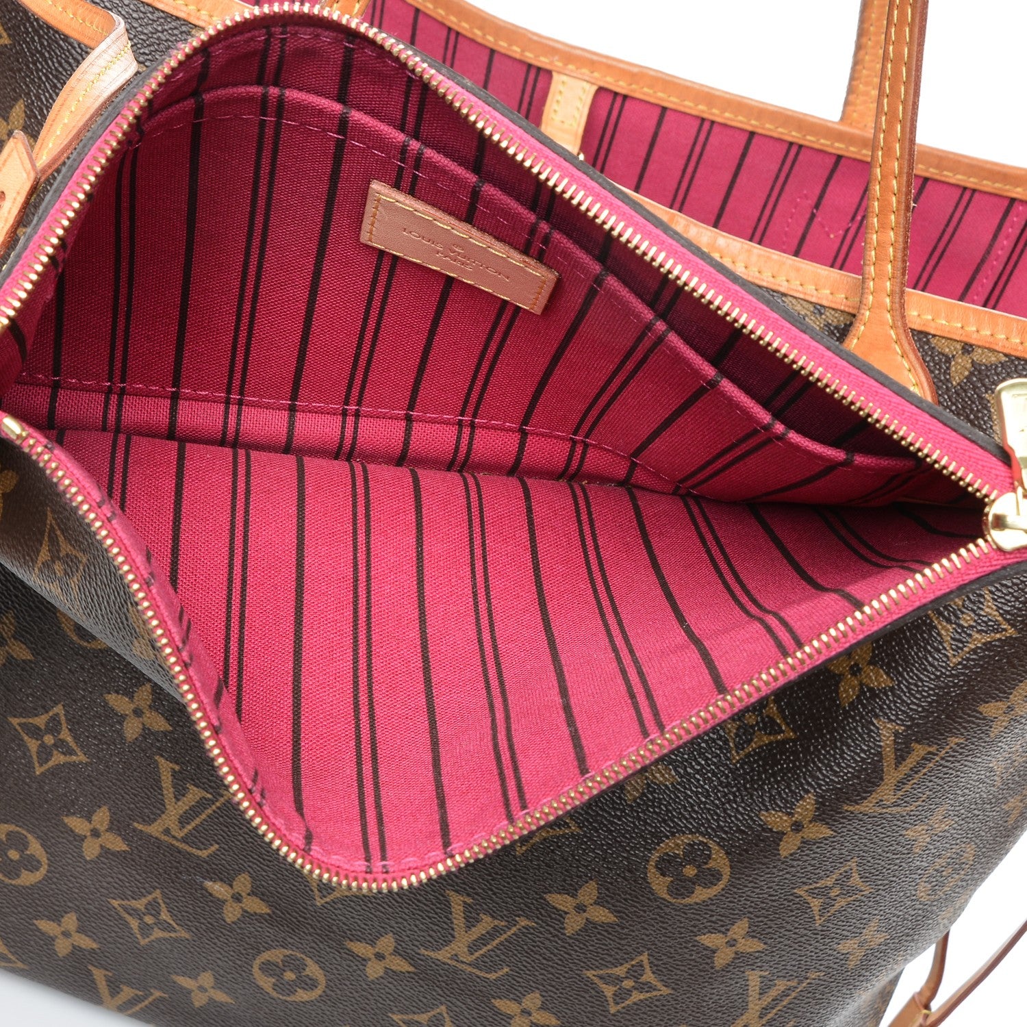 Louis Vuitton Monogram Neo Neverfull MM Pivoine 6 of 9