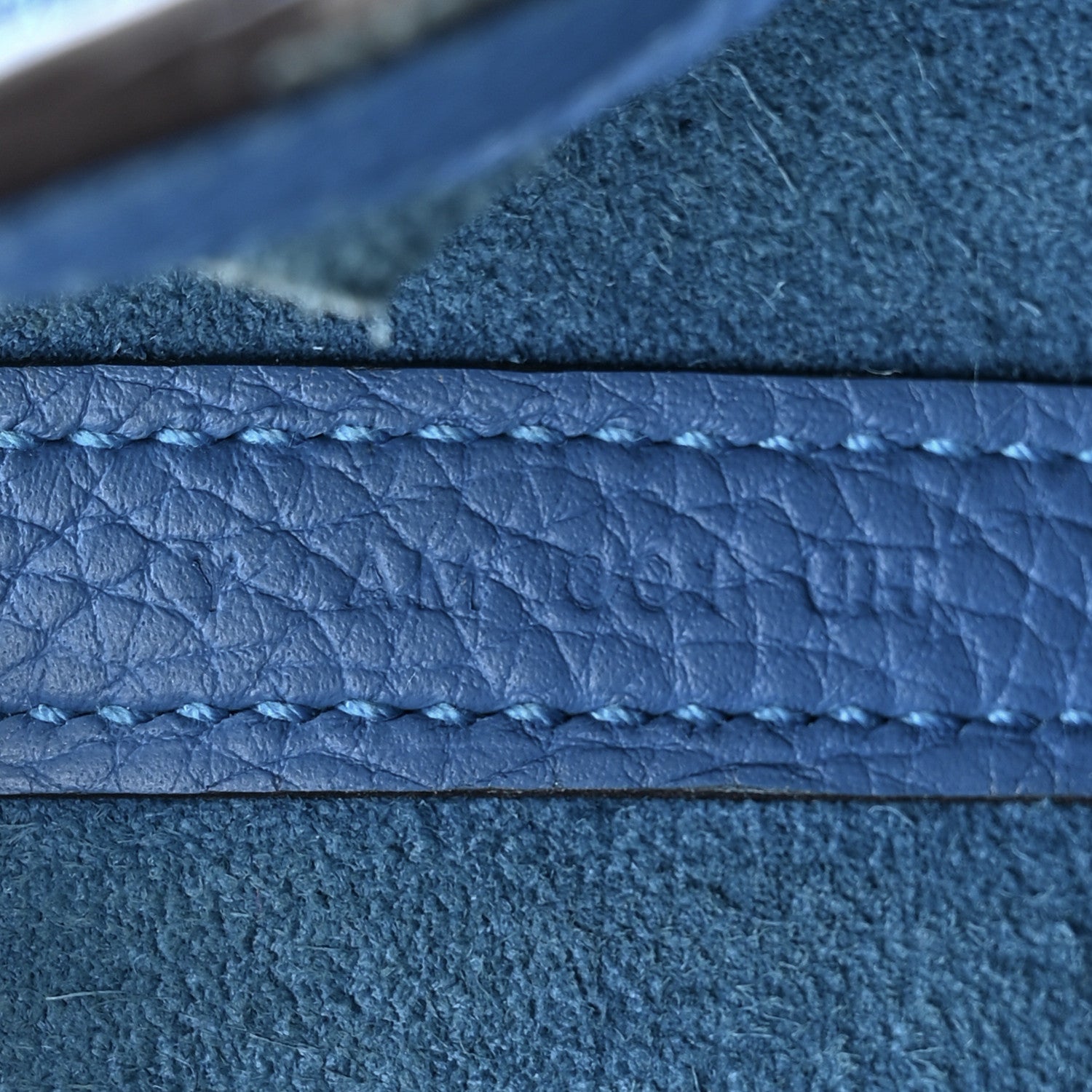 Hermes Taurillon Clemence Picotin Lock 18 PM Bleu Frida 7 of 12