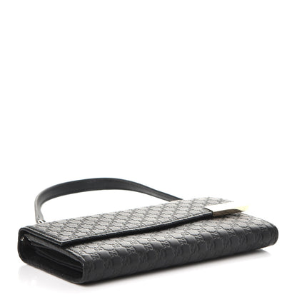 Gucci Microguccissima Dice Continental Chain Wallet Black 7 of 7