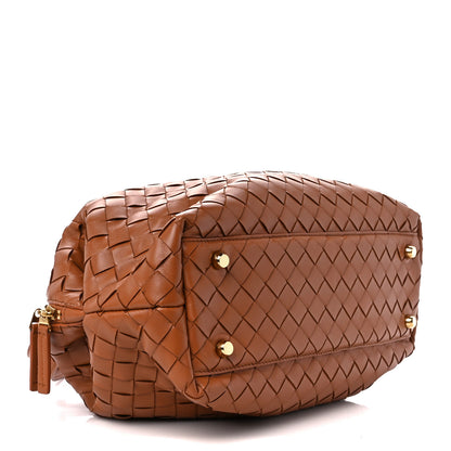 Bottega Veneta Nappa Intrecciato Bauletto Wood 4 of 11