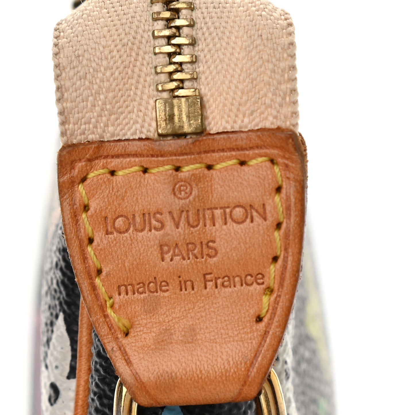 Monogram Multicolor Pochette Accessories Black Long Strap