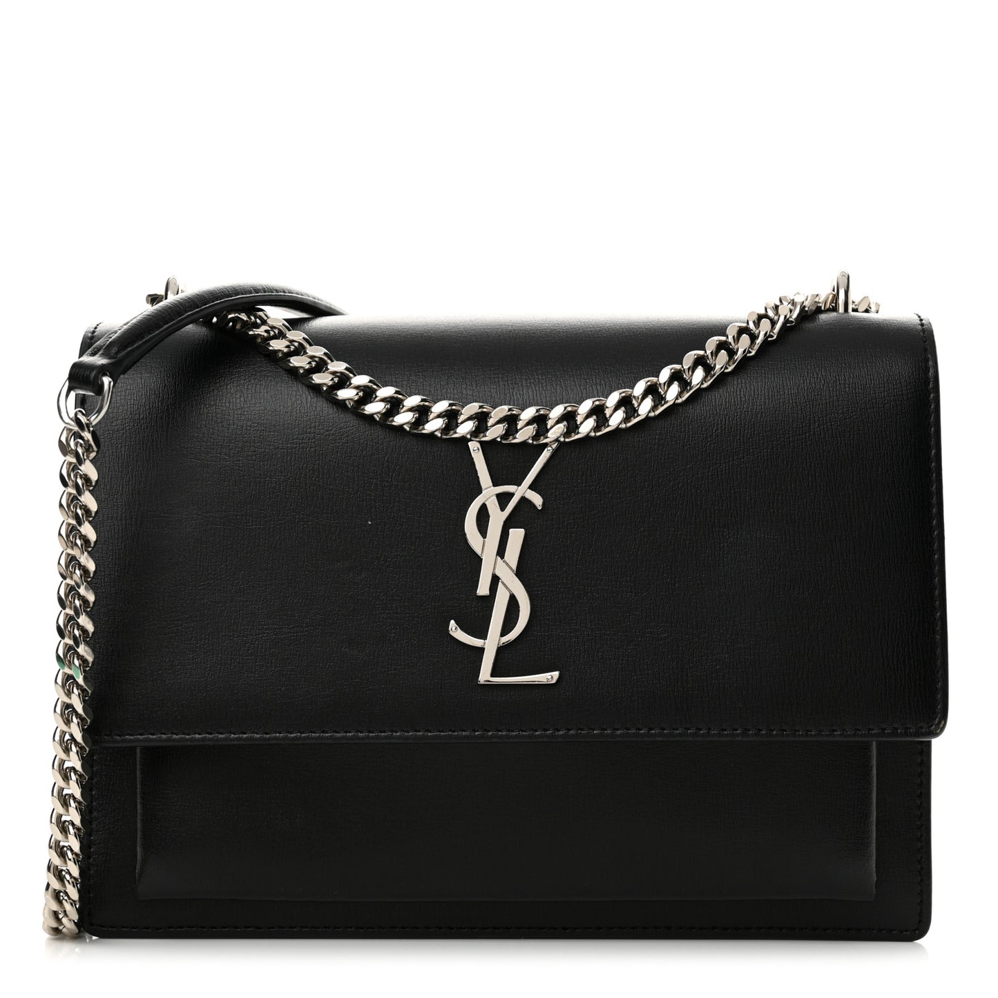 Calfskin Medium Monogram Sunset Black