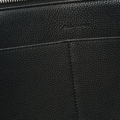 Celine Baby Grained Calfskin Medium Tri-Fold Bag Black 6 of 12