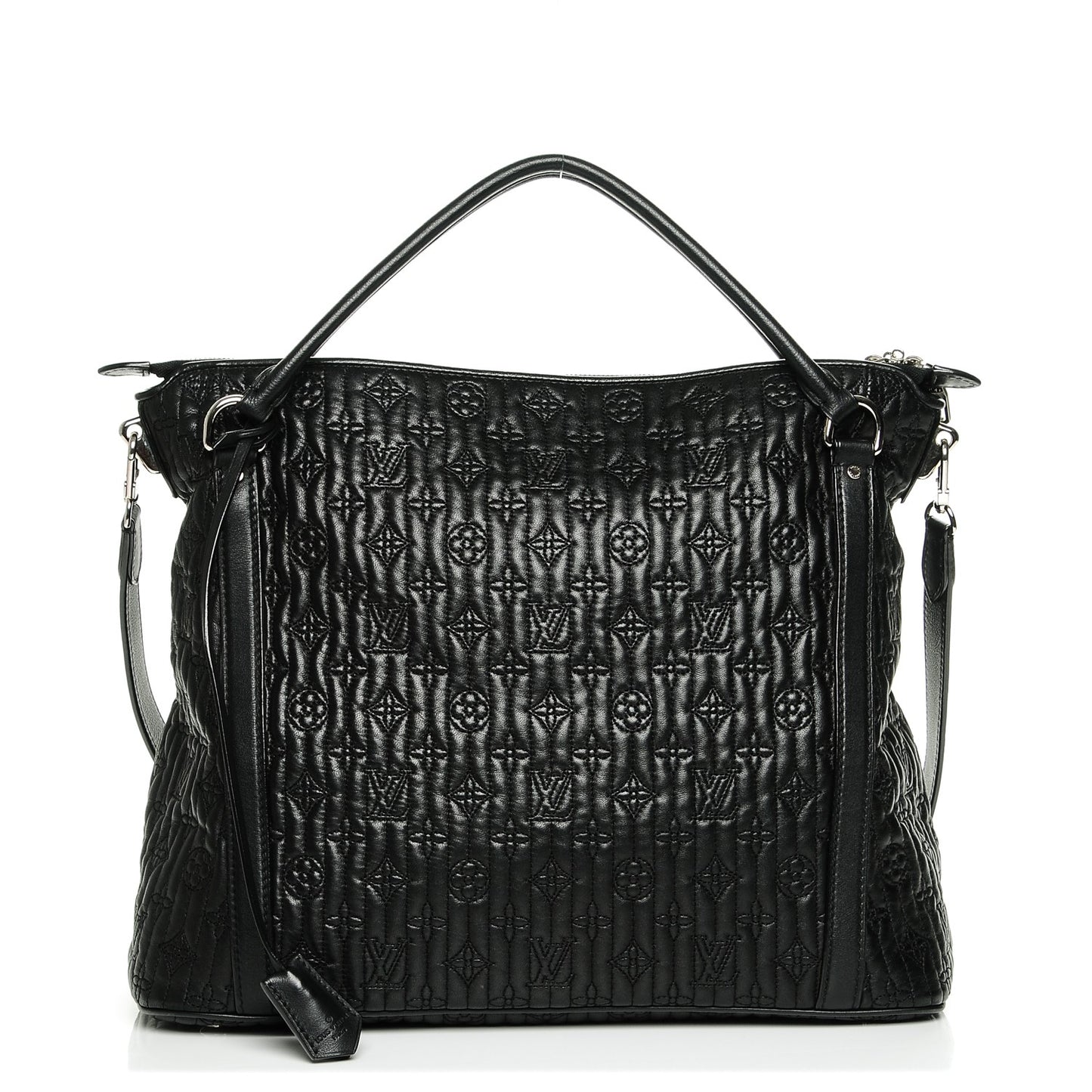 Monogram Lambskin Antheia Ixia MM Black
