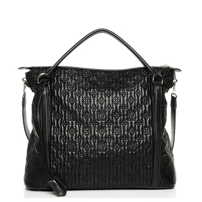 Louis Vuitton Monogram Lambskin Antheia Ixia MM Black 1 of 6