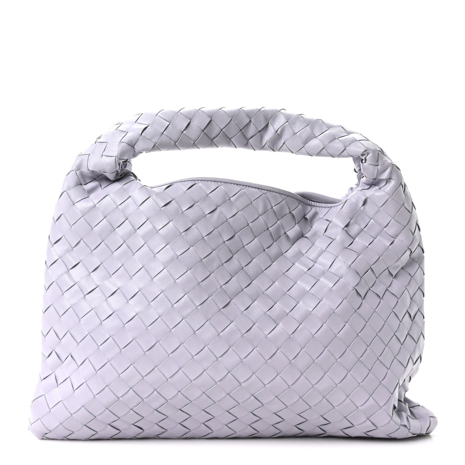 Bottega Veneta Calfskin Intrecciato Small Hop Oyster Lilac 1 of 10
