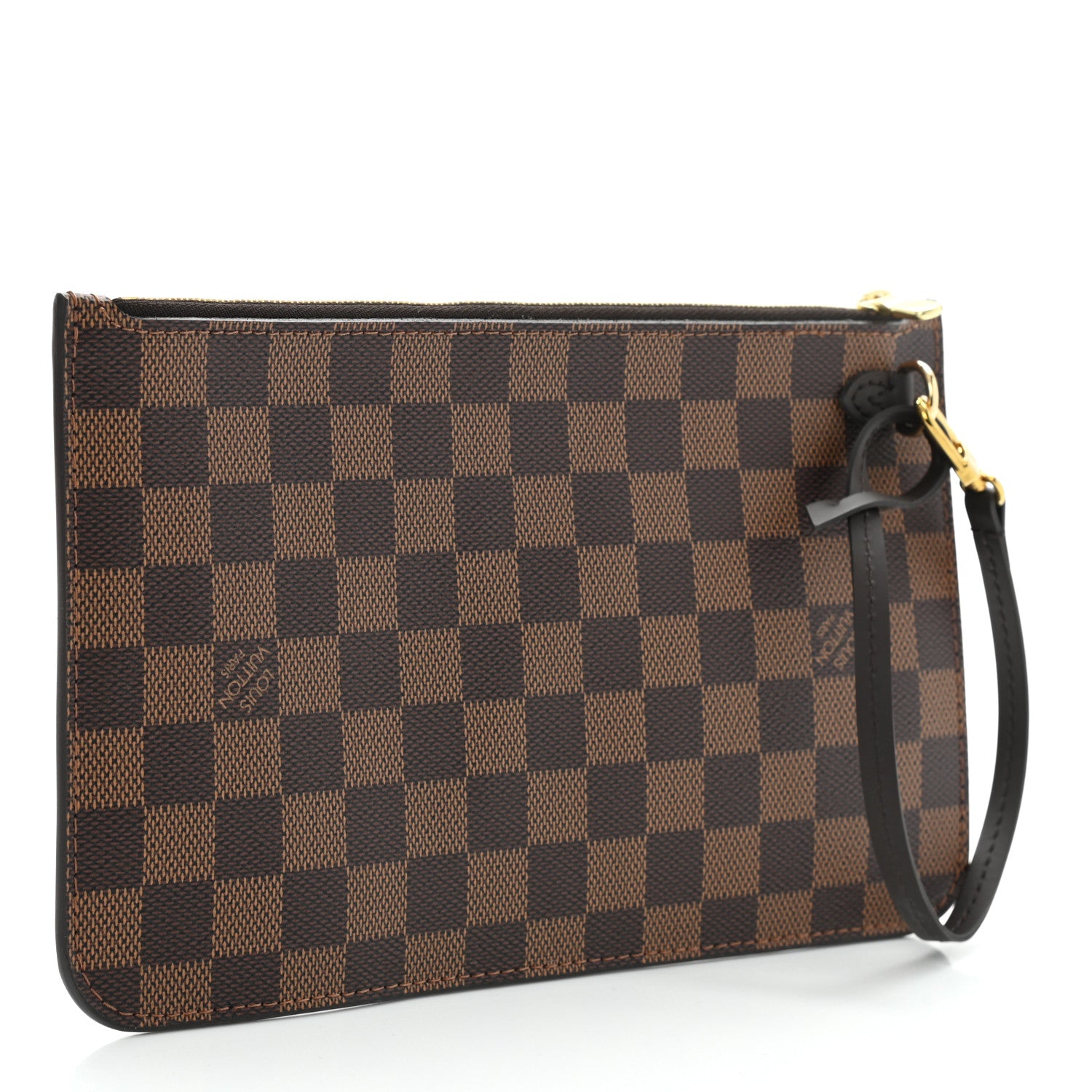 Louis Vuitton Damier Ebene Neverfull MM GM Pochette 3 of 8
