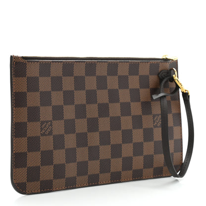 Louis Vuitton Damier Ebene Neverfull MM GM Pochette 3 of 8