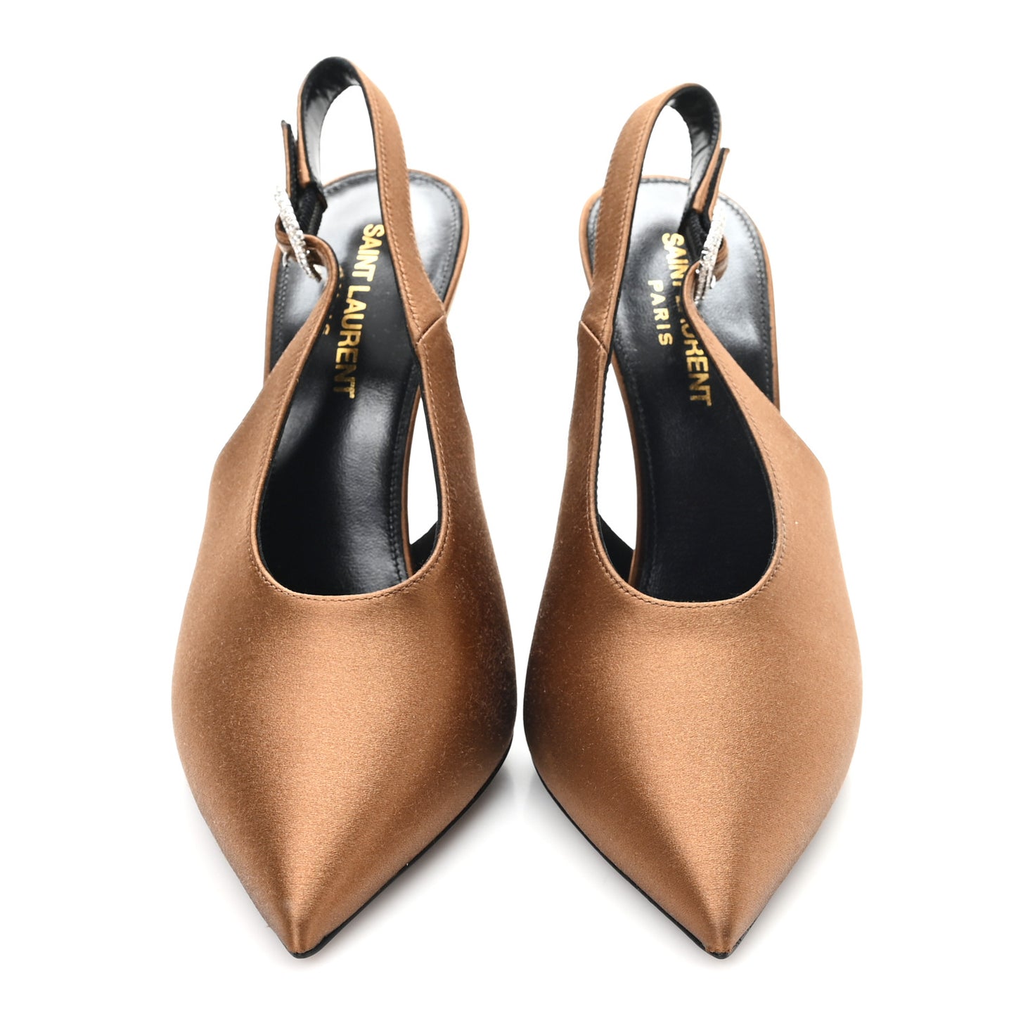 Silk Satin Yasmeen 115 Slingback Pumps 36.5 Alpen Mou