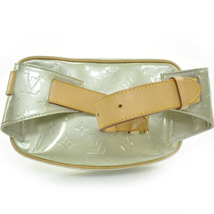 Louis Vuitton Vernis Fulton Waist Bag Fanny Pack Silver 4 of 7