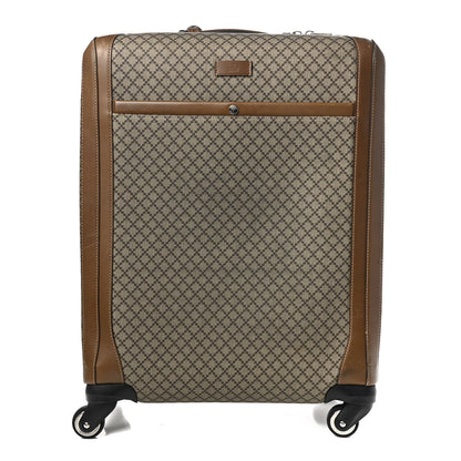 Gucci Diamante Plus Four Wheel Trolley Suitcase Brown 1 of 13