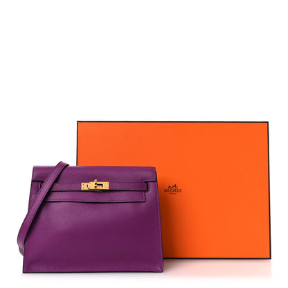 Hermes Evercolor Kelly Danse II Belt Bag Anemone 15 of 15