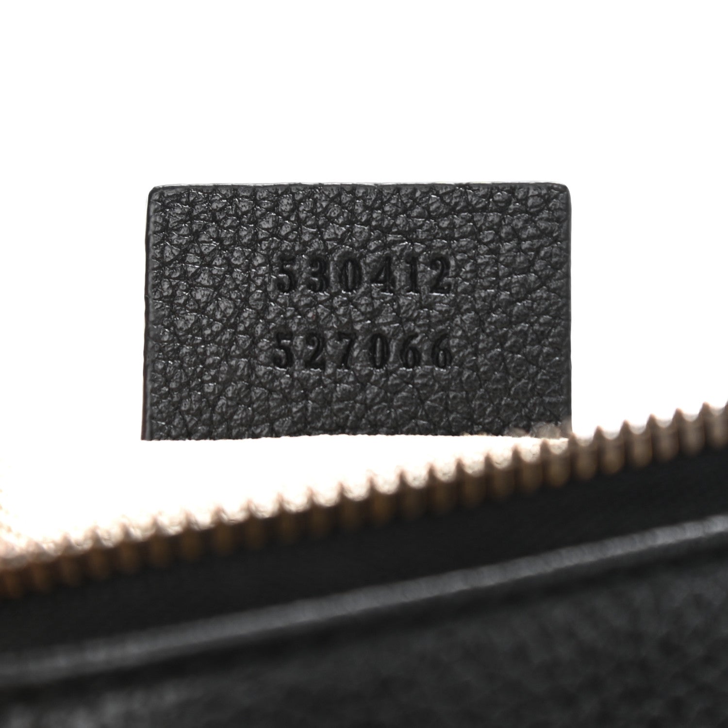 Gucci Grained Calfskin Logo Belt Bag Black 7 of 10