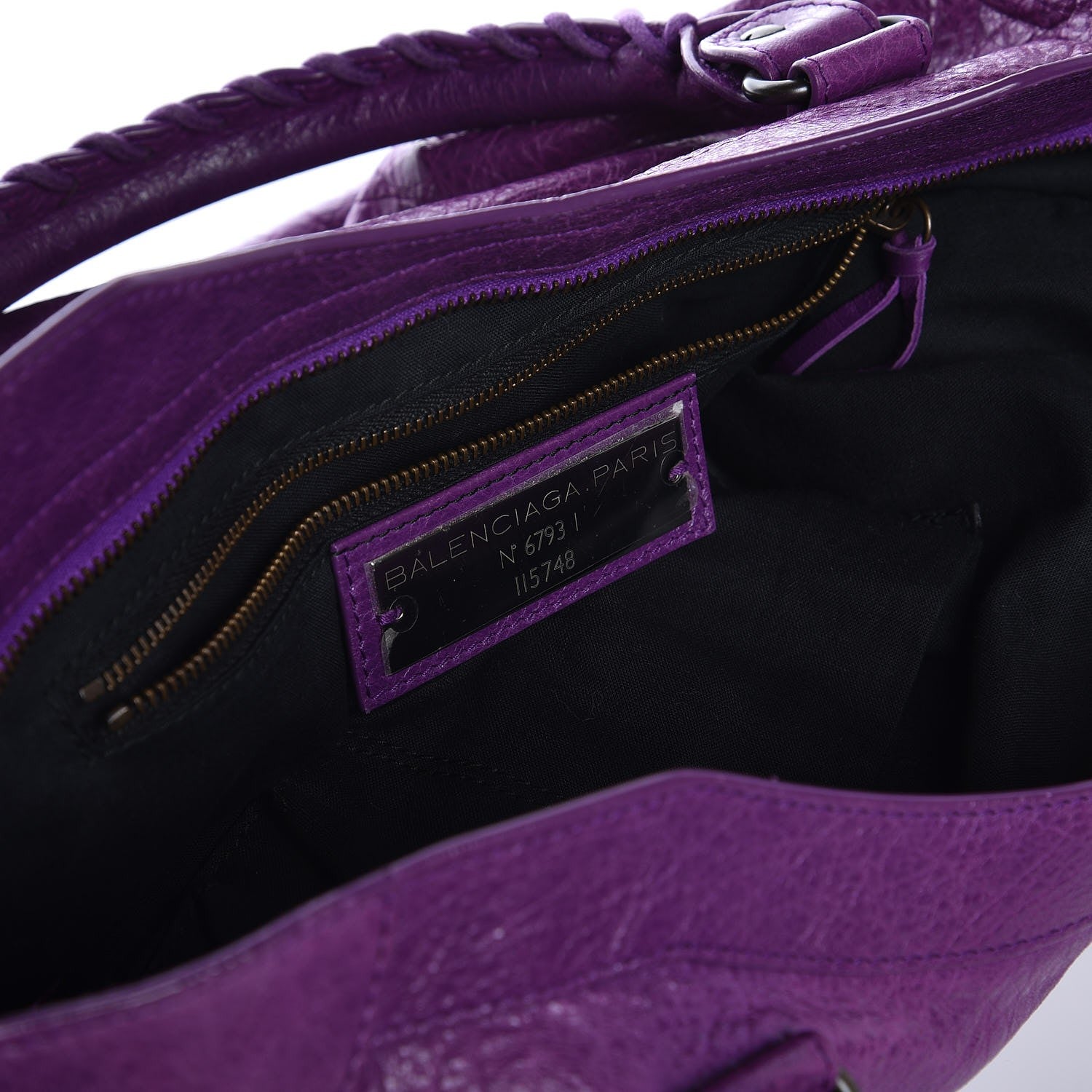 Balenciaga Agneau Classic Hardware City Ultraviolet 7 of 8