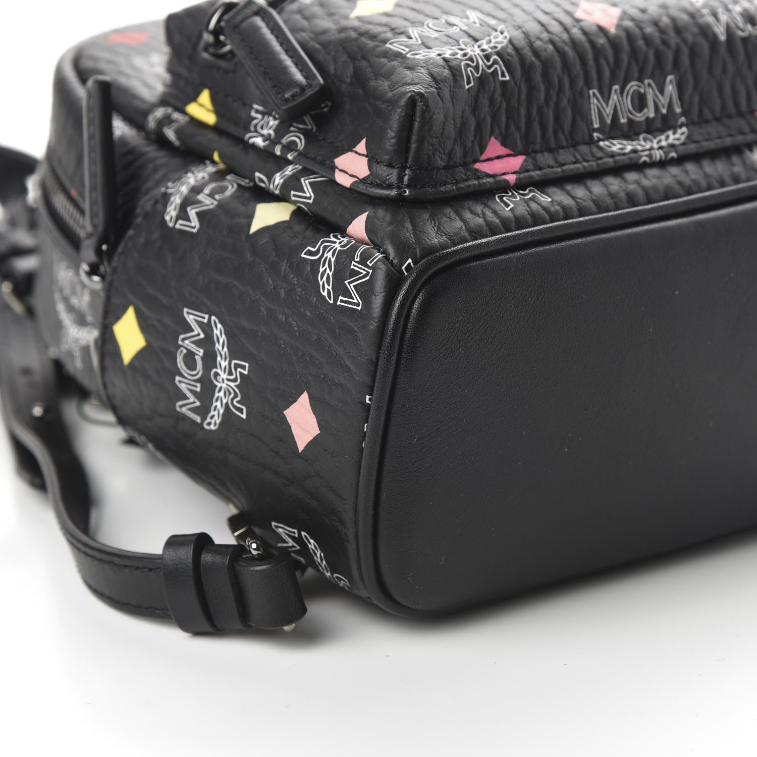 MCM Visetos Spektrum X-Mini Backpack Black 5 of 8