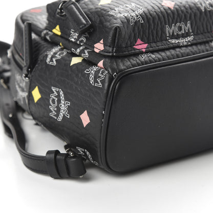 MCM Visetos Spektrum X-Mini Backpack Black 5 of 8