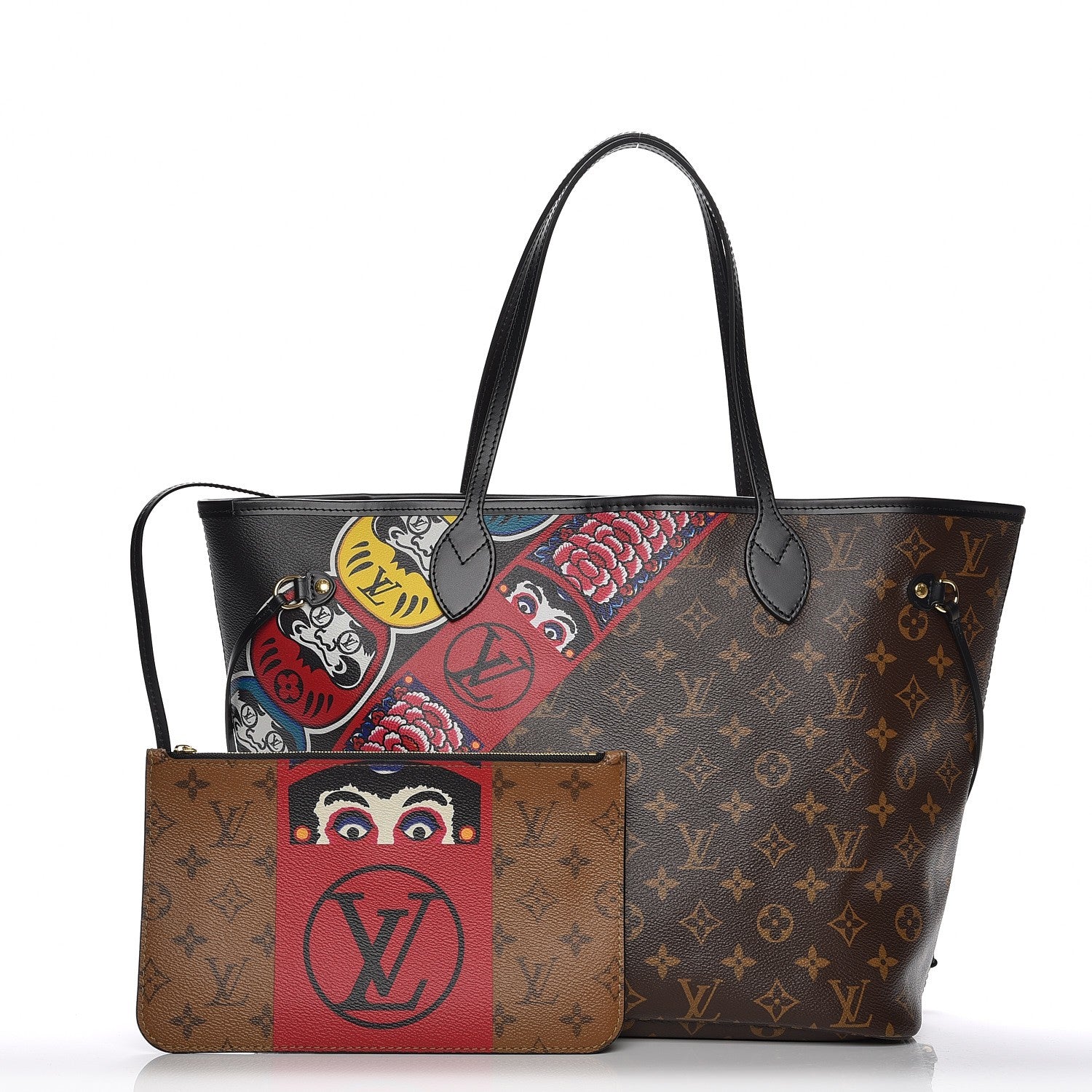 Louis Vuitton Monogram Kabuki Neverfull MM 1 of 11