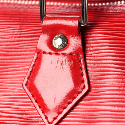 Louis Vuitton Epi Speedy 30 Castillan Red 18 of 18