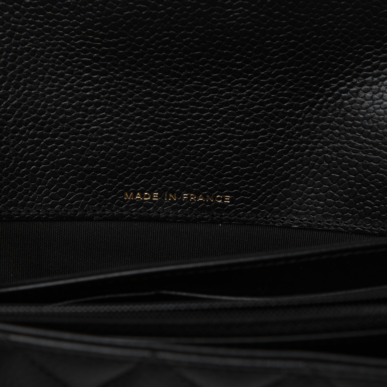 Chanel Caviar Quilted Long Boy Flap Wallet Black 9 of 14