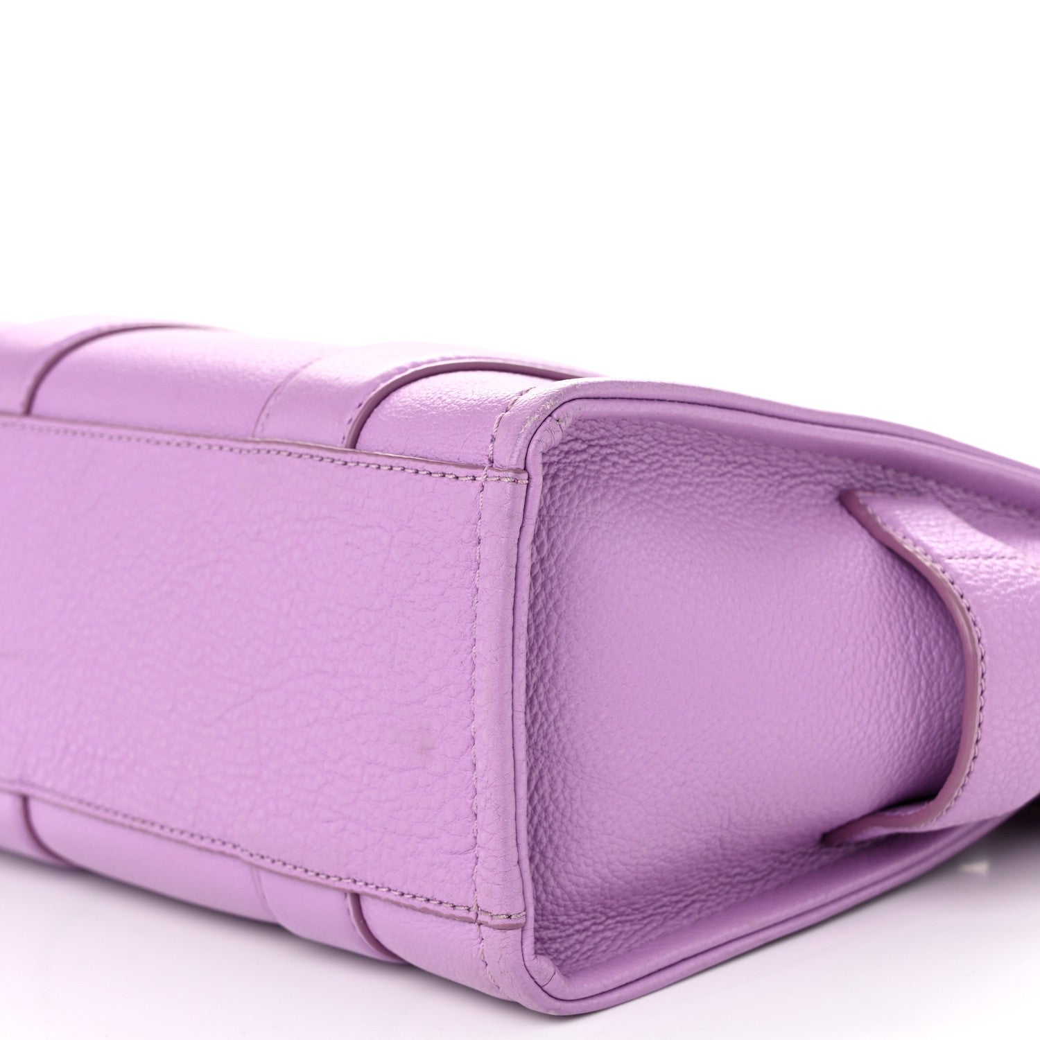 Marc Jacobs Grained Calfskin Mini The Tote Bag Purple 11 of 11