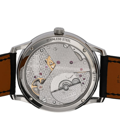 Hermes Stainless Steel Alligator 39.5mm Slim d'Hermes Automatic Watch Noir 4 of 5
