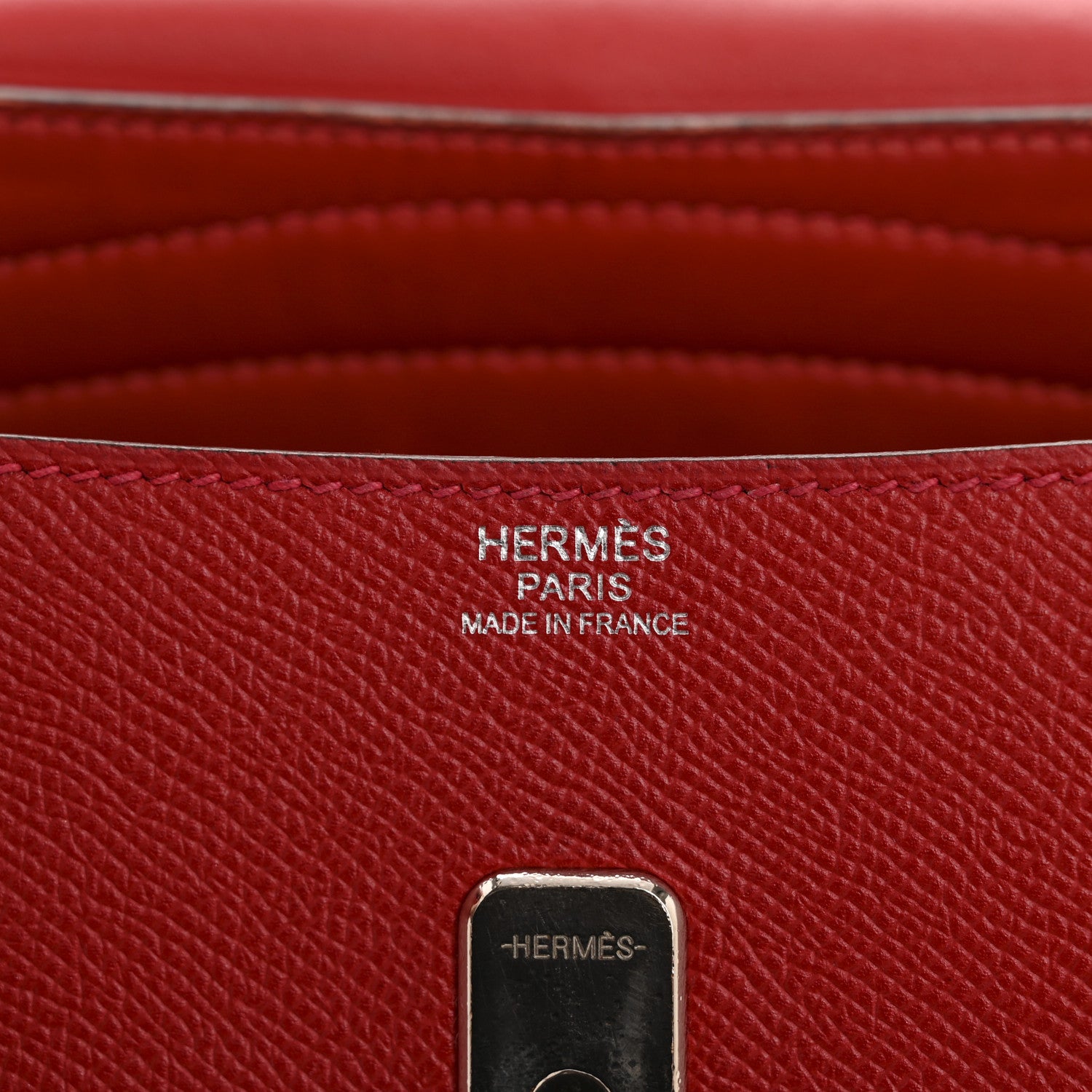 Hermes Epsom Swift Harnais Rouge Casaque 6 of 13