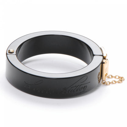 Louis Vuitton Lock Me Bracelet Black 4 of 7