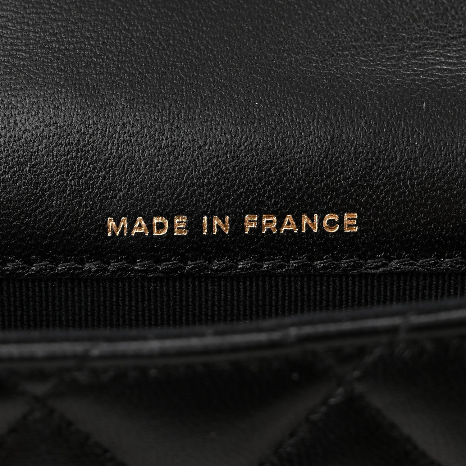 Chanel Lambskin Quilted Top Handle Flap Coin Purse With Chain Black 7 of 13