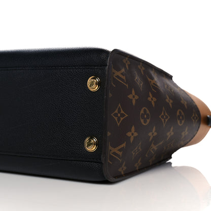 Louis Vuitton Calfskin Monogram On My Side Black 10 of 18