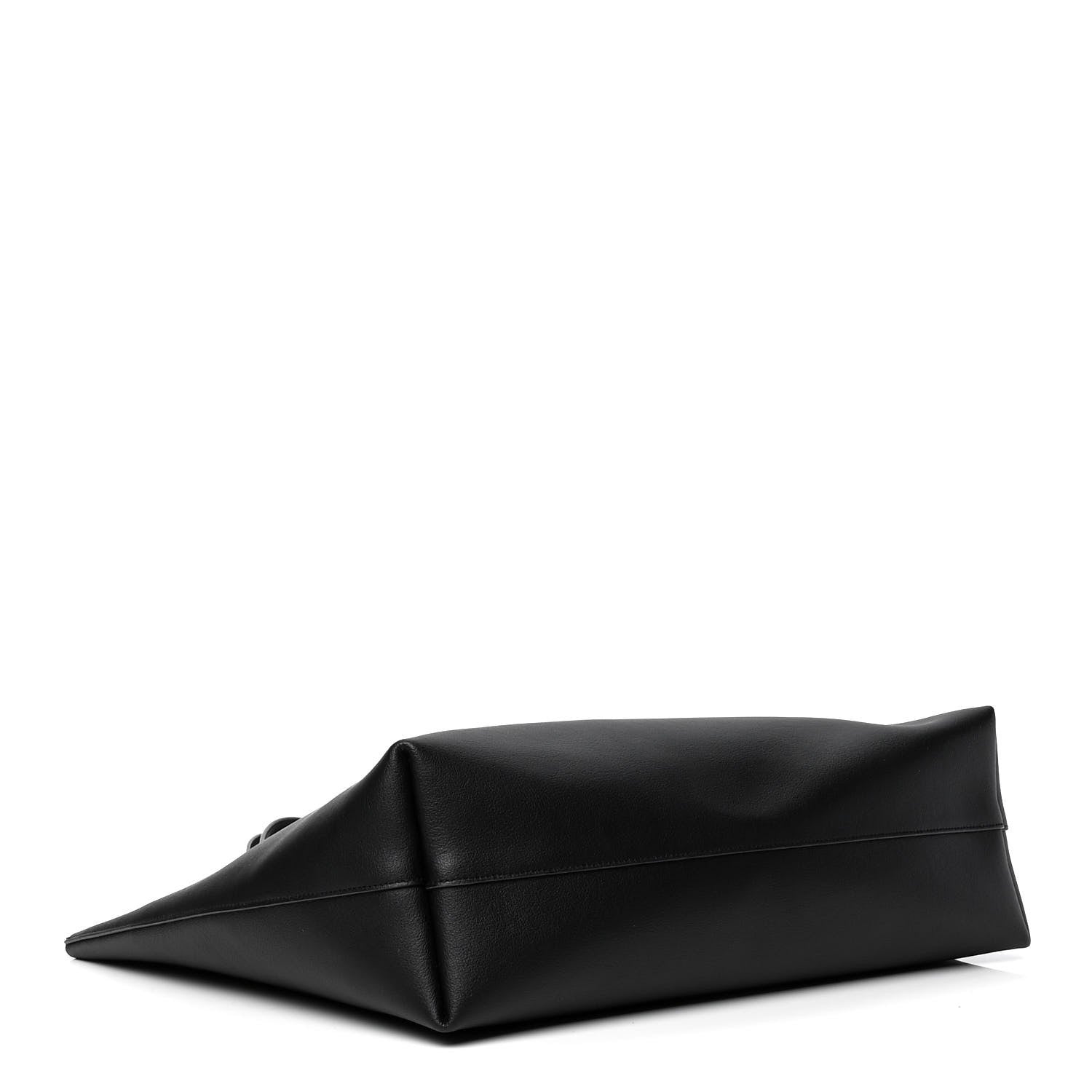 Saint Laurent Calfskin Large Shopping Tote Black 3 of 4