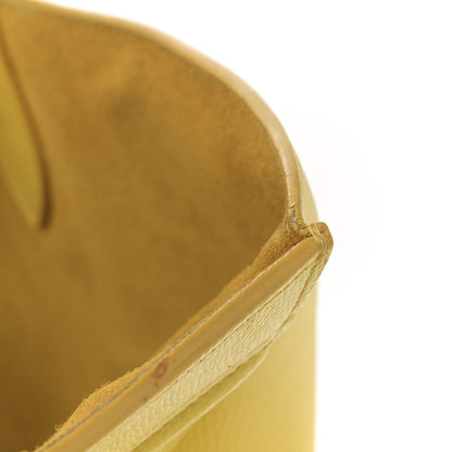 Celine Grained Calfskin Medium Phantom Luggage Yellow 14 of 15