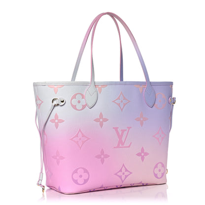 Louis Vuitton Monogram Giant Spring In The City Neverfull MM Sunrise Pastel 3 of 11