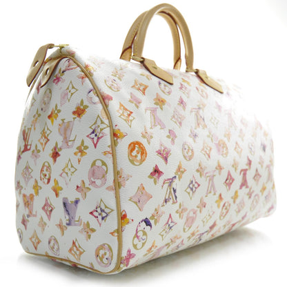 Louis Vuitton Watercolor Aquarelle Speedy 35 White 2 of 8