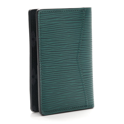 Louis Vuitton Epi Monogram Eclipse Pocket Organizer Deep Green 2 of 5