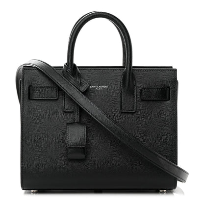 Saint Laurent Grain De Poudre Nano Sac De Jour Black 1 of 14