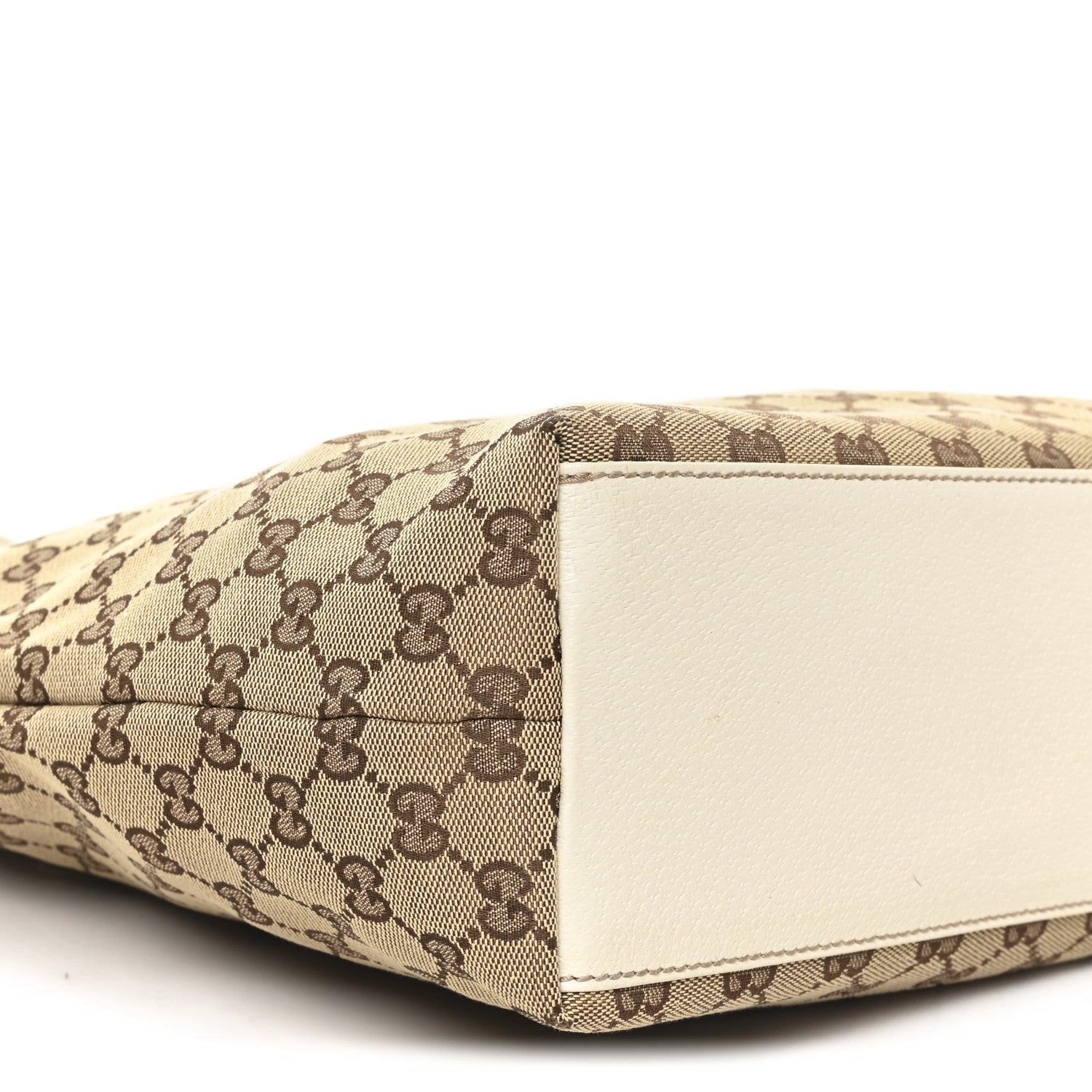 Gucci Monogram Charmy Tote Off White 9 of 10